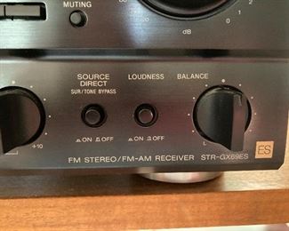 Sony stereo receiver