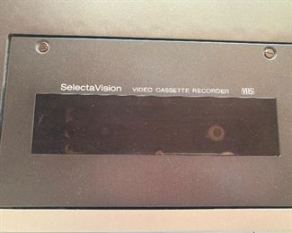 RCA SelectaVision VCR