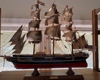 large British ship "Cutty Sark" model