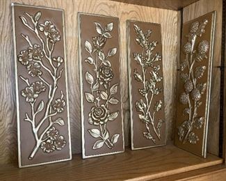 MCM plaster wall art