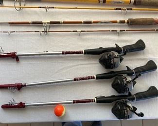 fishing rods