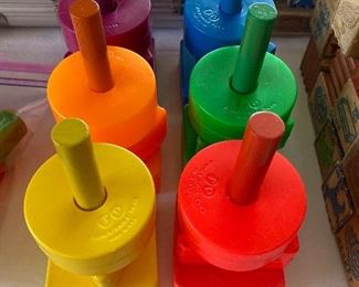 Fisher-Price stacking pegs