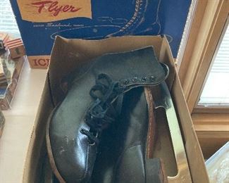 vintage Canadian Flyer ice skates
