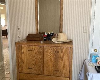 Conant Ball MCM gentleman’s chest and wall mirror