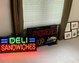 Neon signs