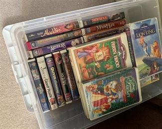 Disney VHS movies