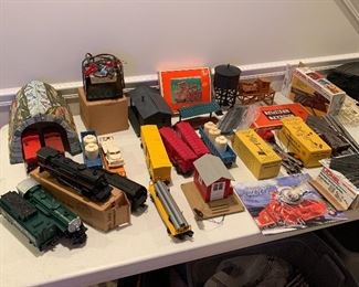 Vintage Lionel trains