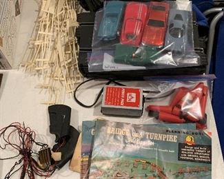 Vintage slot car set