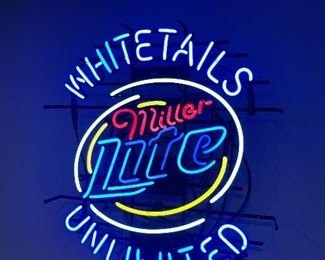 Miller Lite neon sign