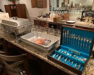 Flatware, banquet pans
