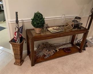 Side table, hall table, umbrella stand
