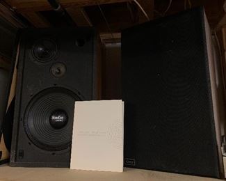 Infinity 3000 speakers that have been reconed for excellent performance