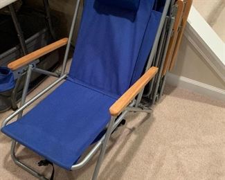 Beach chairs