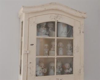 Wall cabinet & Precious Moments