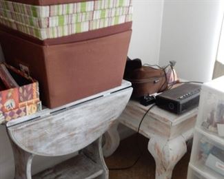 Drop-side table & end table & misc