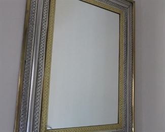 gold & silver mirror