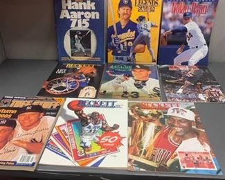 Lot of Sports Magazines - Jordan, Nolan Ryan, Hank Aaron & More