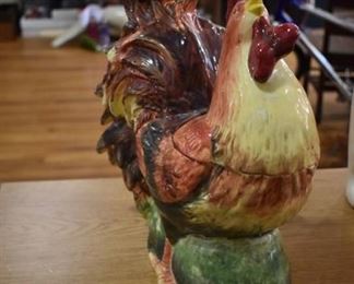 Vintage Susan Winget Rooster Cookie Jar | 13" H