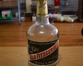 Vintage Old Fitzgerald Stitzel Weller One Gallon Whiskey Bottle | 16"