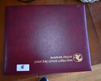Vintage Lot of 21 Reader's Digest First Day Covers in Binder