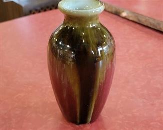 Small Drip Glaze Ceramic Vase | 6"