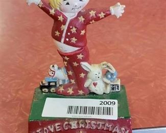 VTG Mary Engelbreit Cast Iron Stocking Holder | 6"