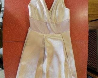 Women's Belle Badgley Mischka Satin Dress | Size 2