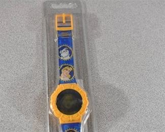 Vintage Disney Promo Plastic Character Watch | Pocahontas | Holographic | 8.5"