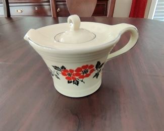 HALLS BRAND - "RED POPPY" VINTAGE SERVING CHINA COLLECTION