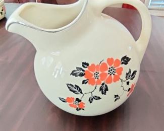 HALLS BRAND - "RED POPPY" VINTAGE SERVING CHINA COLLECTION