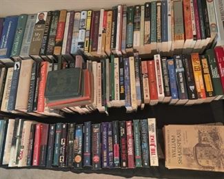 BOOKS FROM MANY PERIODS IN HISTORY