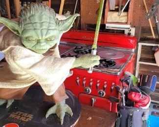 STAR WARS YODA Prop from Walmart ***Back in the day*** won through a drawing.  Best offers starting from $3,000...  Contact me with your offers.