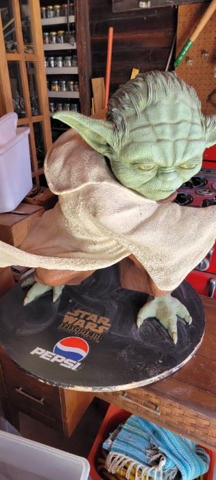 STAR WARS YODA Prop from Walmart ***Back in the day*** won through a drawing.  Best offers starting from $3,000...  Contact me with your offers.