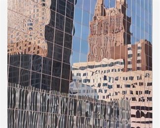 5. DONNA KAY BEATTIE "Eighth Street Image" (1978 Oil)