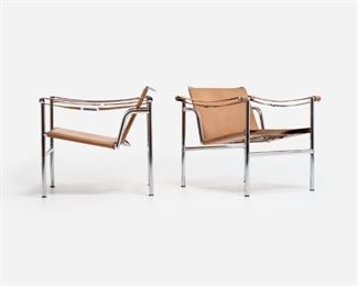 7. PERRIAND, JEANNERET, LE CORBUSIER "Basculant" Chairs (1958-76)