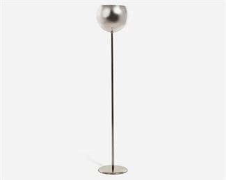 19. Laurel Space Age Chrome Torchiere Floor Lamp
