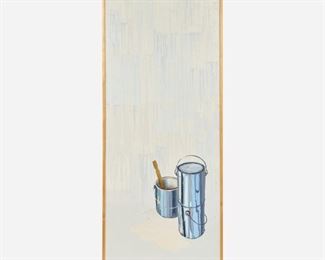 54. CAROLINE RECORDS "Three Paint Cans" (1978 Oil)