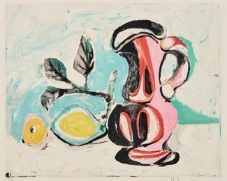 76. Estate of PABLO PICASSO "Still Life with Lemon" (Litho)