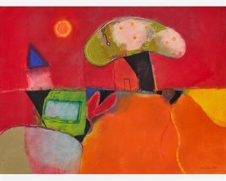 78. DON BEAULIEU Untitled (1987 Pastel & Chalk)