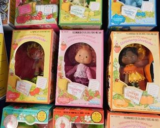 Vintage Strawberry Shortcake dolls in box