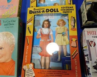 Dress a doll costume coloring outfit