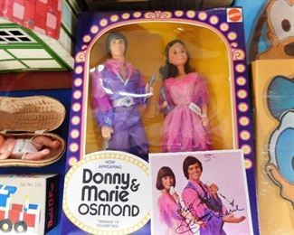 Donny & Marie Osmond dolls