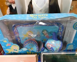 Mermaid tea set