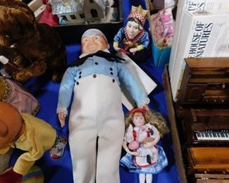 Alice and Wonderland dolls