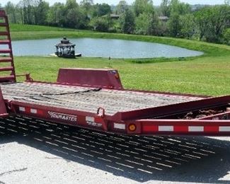 2003 Towmaster T-12DD Tandem Axle 18' x 7' Trailer, VIN # 4KNUT18233L161747