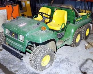 John Deere Gator 6x4 With Dump Bed, Shows 930 Hours