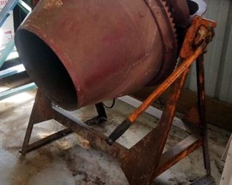 Electric Cement Mixer