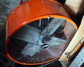 Commercial Electric 24" Drum Fan, 27.5" x 11.5" x 28.2", New In Box