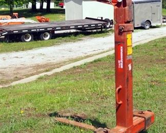 Kinshofer Liftall Crane Fork, Model LL01525, 4500 Lb. Capacity