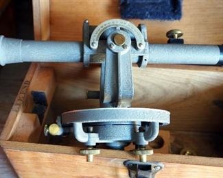 Vintage Sextant In Wood Carrying Cases Qty 2